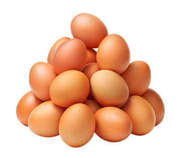 Fresh Farm Brown Eggs (12 Pcs)