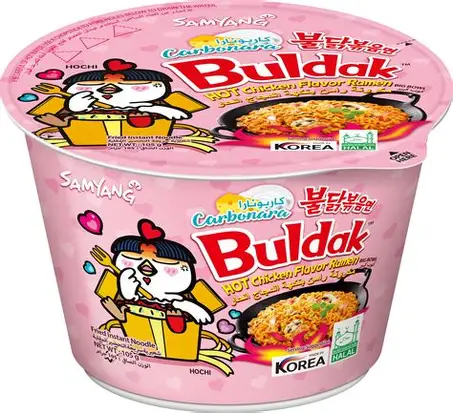 Buldak Carbonara