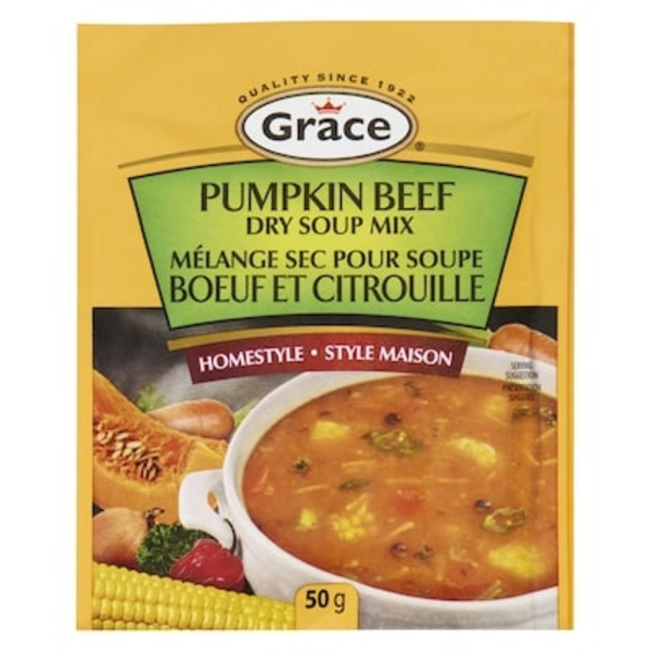 Grace Pumpkin Beef Soup Mix 50 g