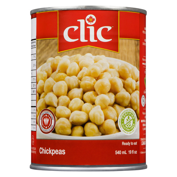 Clic Chick Peas 540 ml