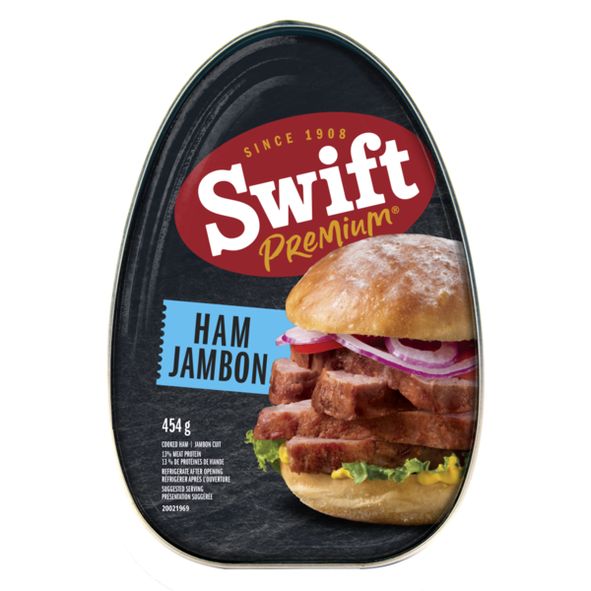 Swift Cooked Canned Ham 454 g