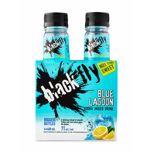 Black Fly Beverages Blue Lagoon Vodka 400 m