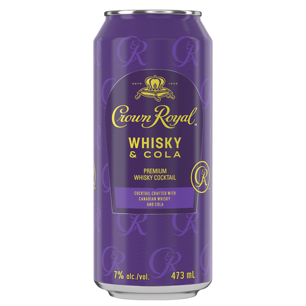Crown Royal Whisky &amp; Cola 473 ml